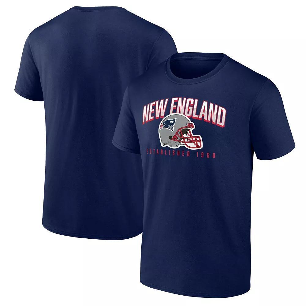 Men's Fanatics Branded Navy New England Patriots T-Shirt,  Product Image