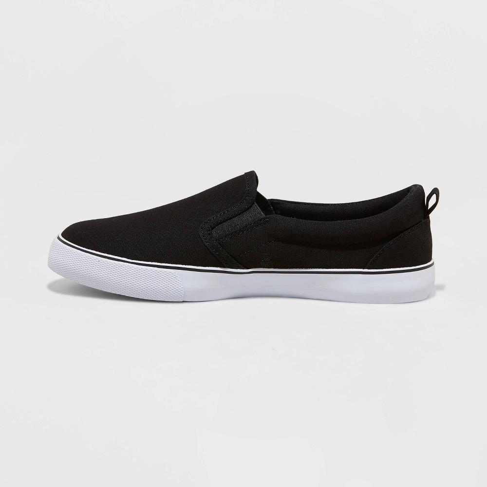 Womens Millie Twin Gore Slip-On Sneakers - A New Day Black 5 Product Image