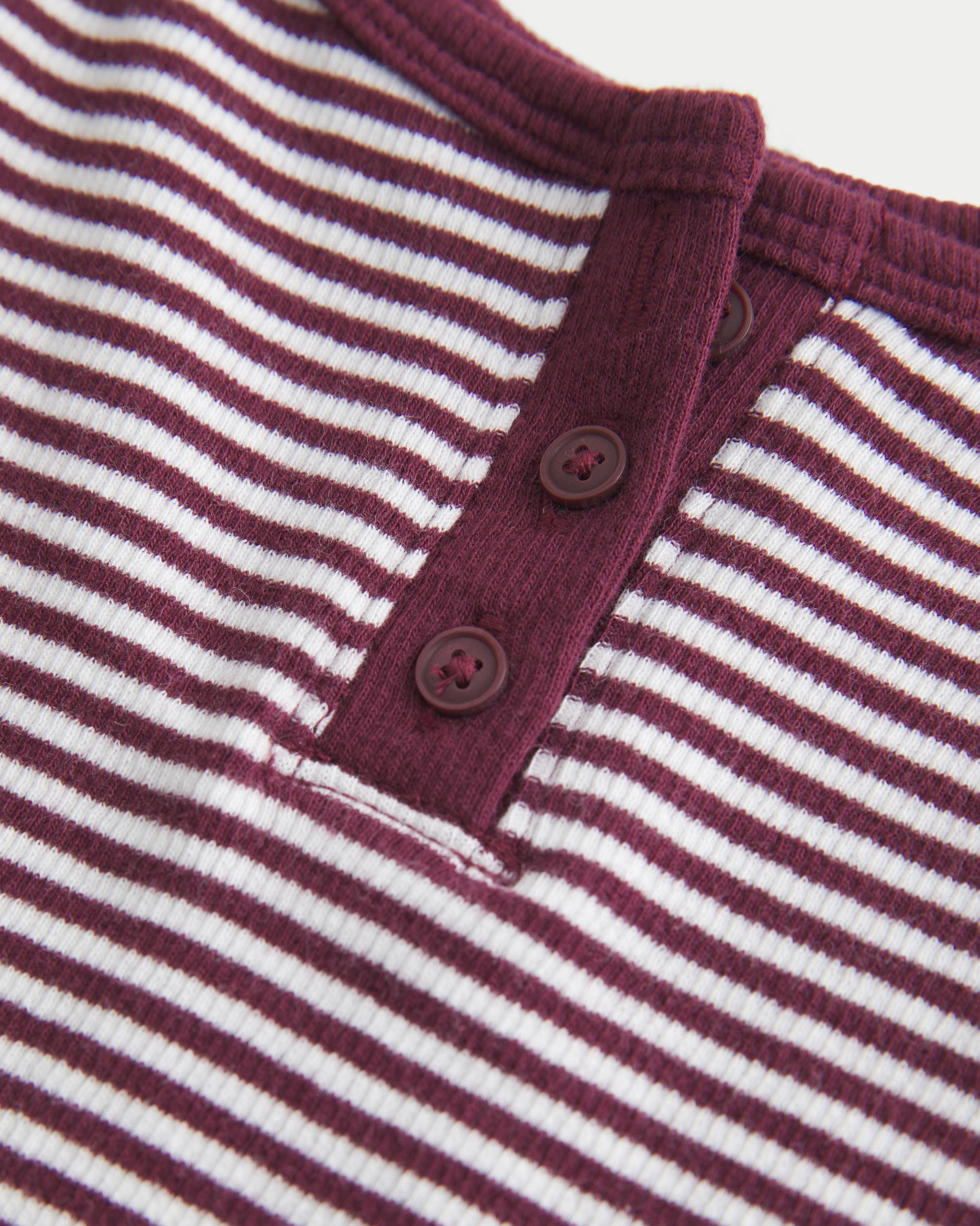 Ribbed Notch Henley Cami Product Image