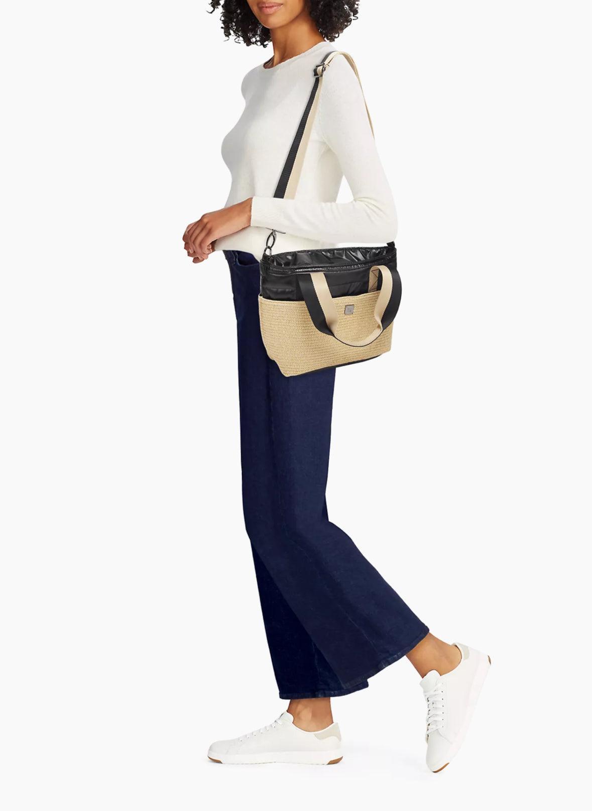 Highline Dune Raffia Bag- Think Rolyn Product Image