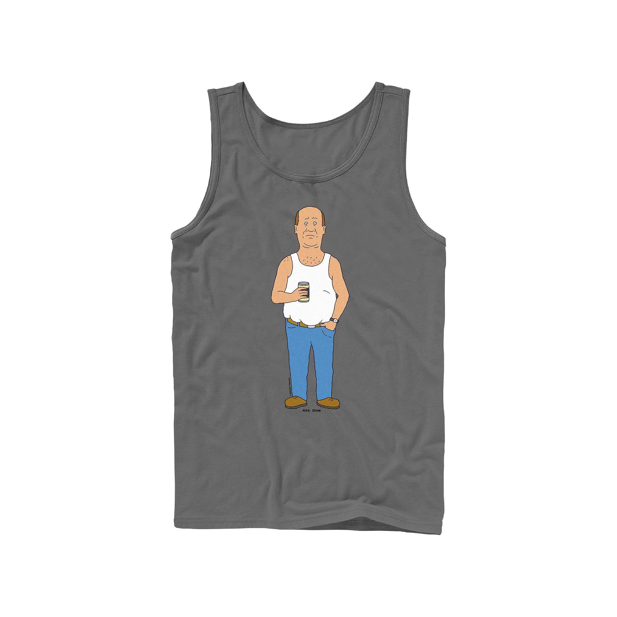 Men's Star Wars The Mandalorian Mando Fluorescent Colors Graphic Tank Top,  Product Image