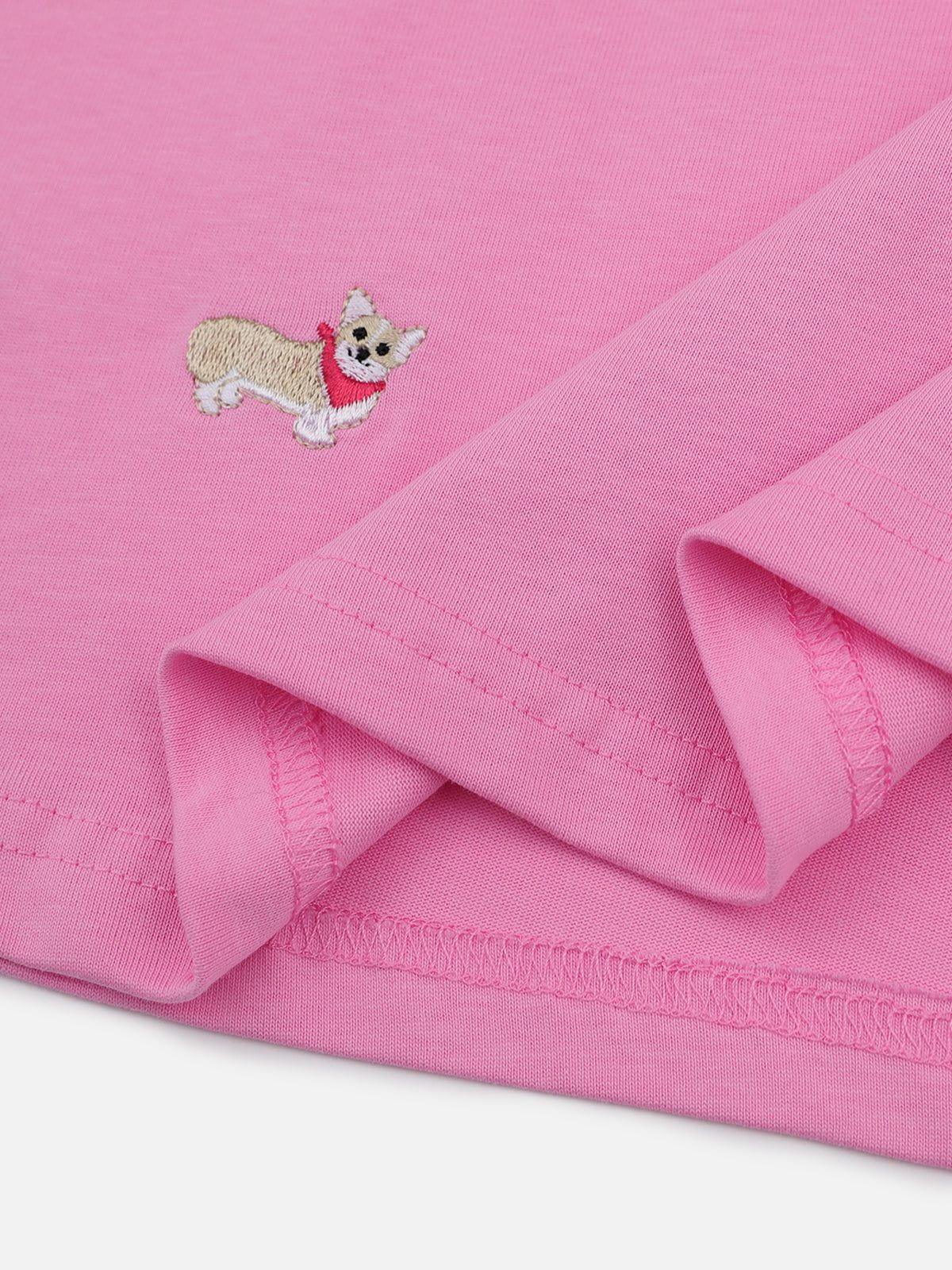 Aelfric Eden Cartoon Animal Embroidery Tee Product Image