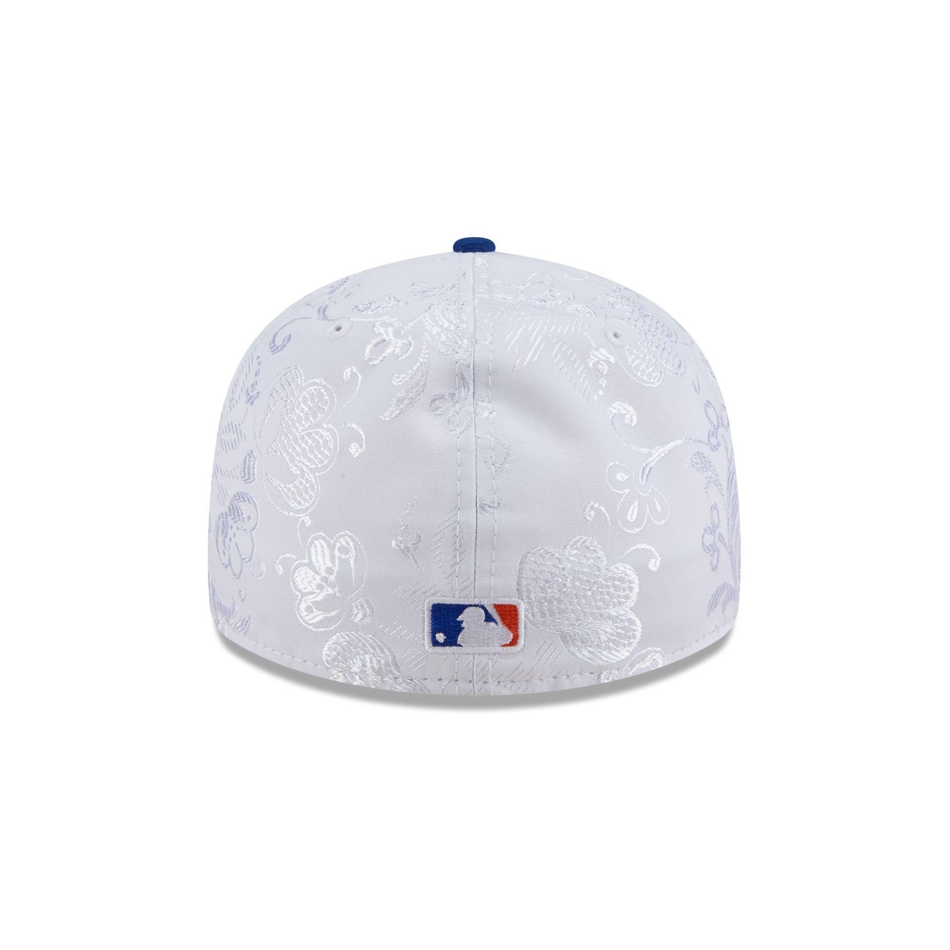 New York Mets Floral Shine Low Profile 59FIFTY Fitted Hat Male Product Image