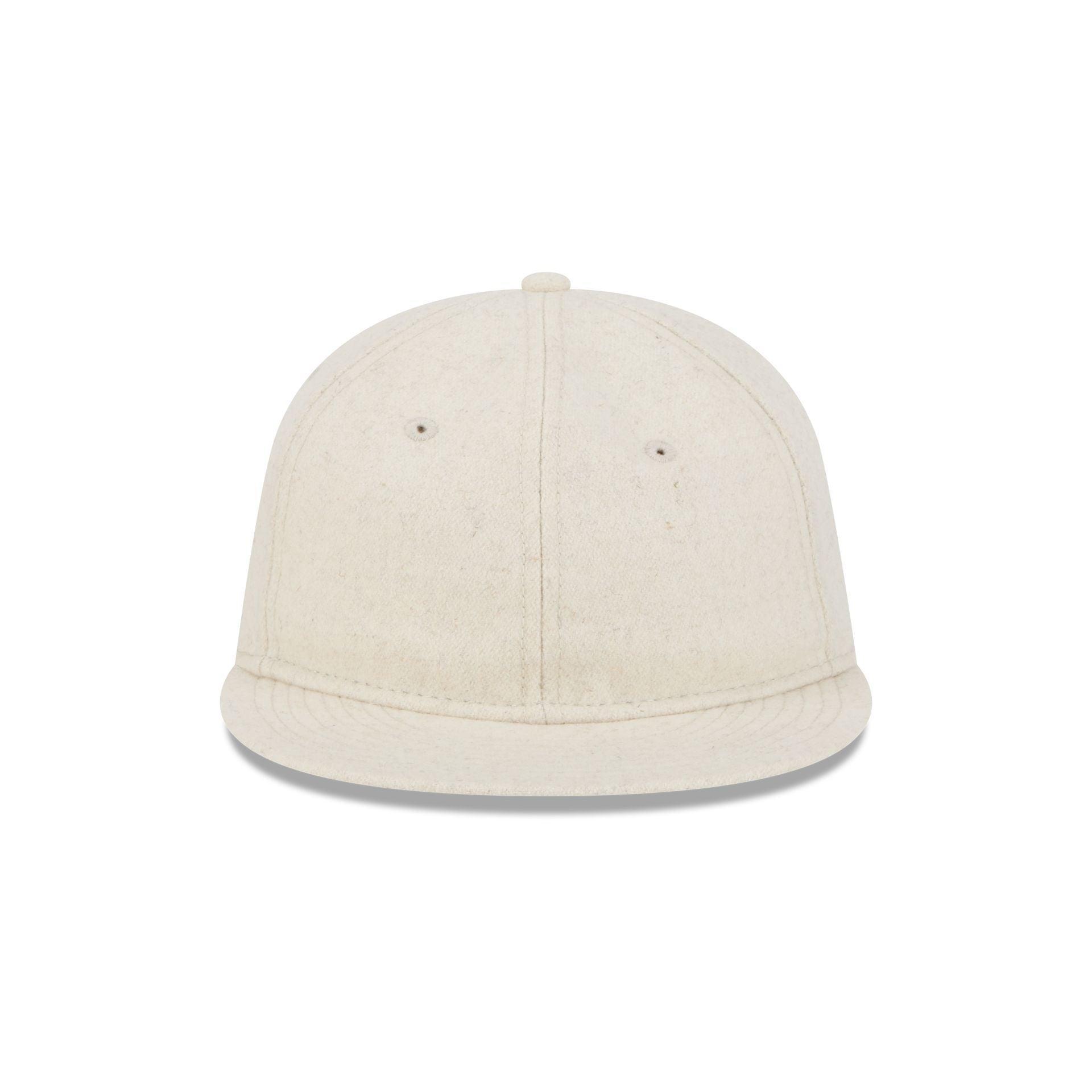 New Era Cap Heather Gray Melton Wool Retro Crown 9FIFTY Strapback Hat Male Product Image