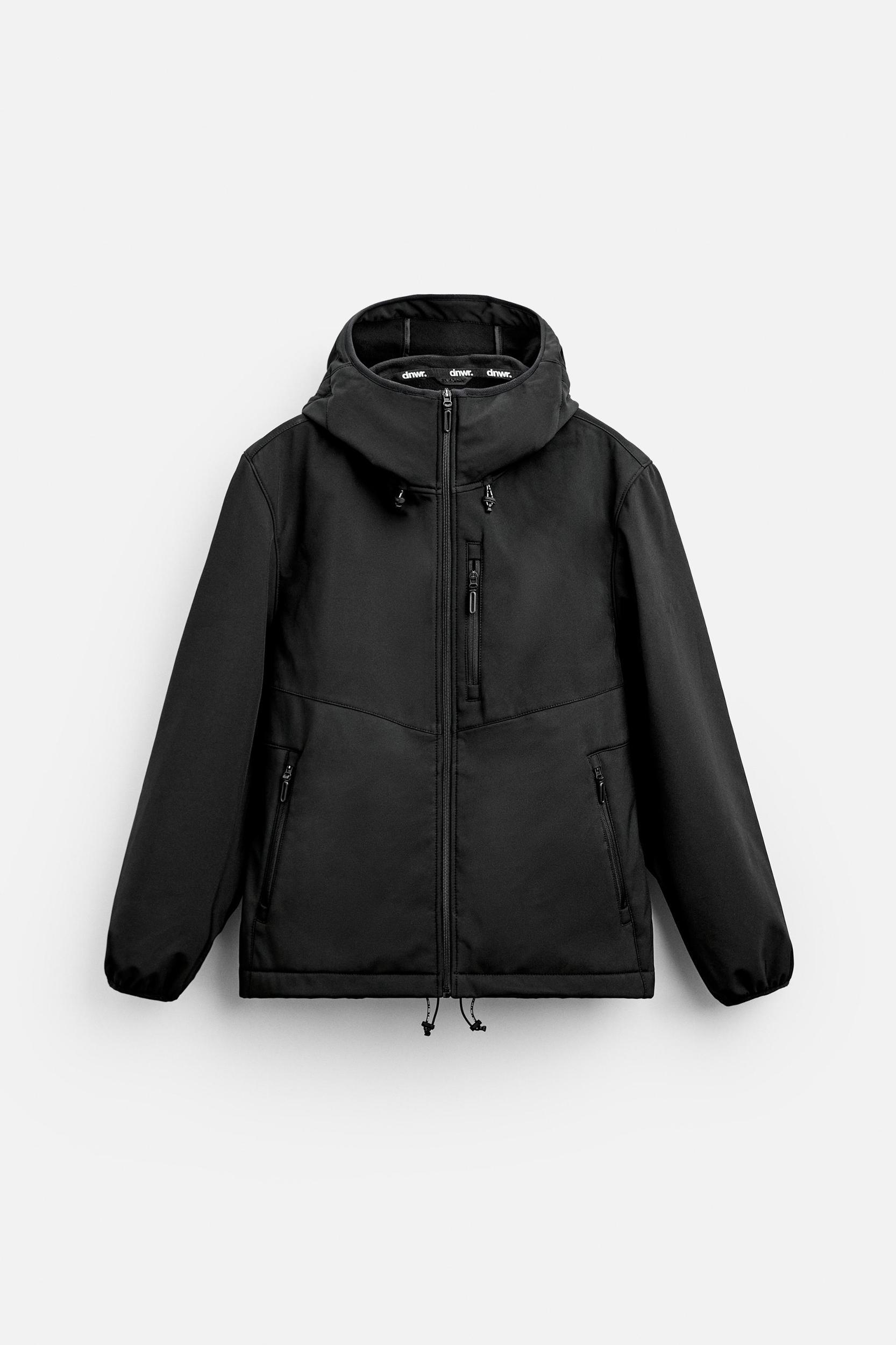 HOODED TECHNICAL JACKET Product Image