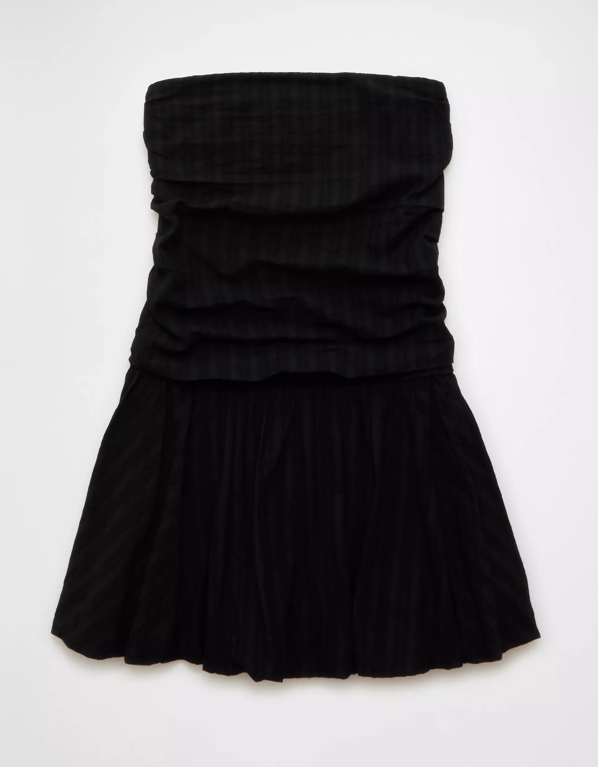 AE Strapless Drop Waist Bubble Dress Product Image