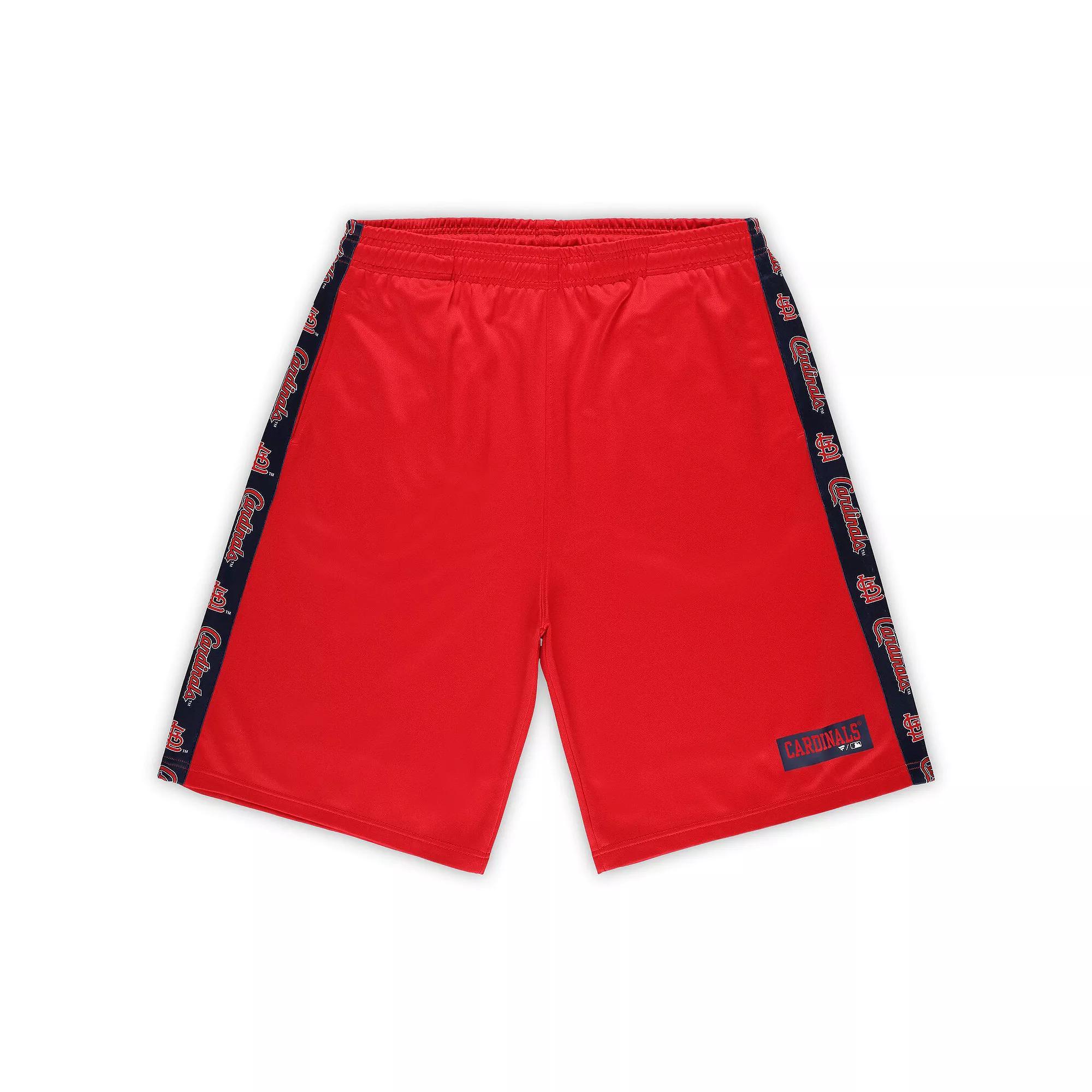 Men's Profile Red St. Louis Cardinals Big & Tall Fleece Shorts, Size: 2XB Product Image