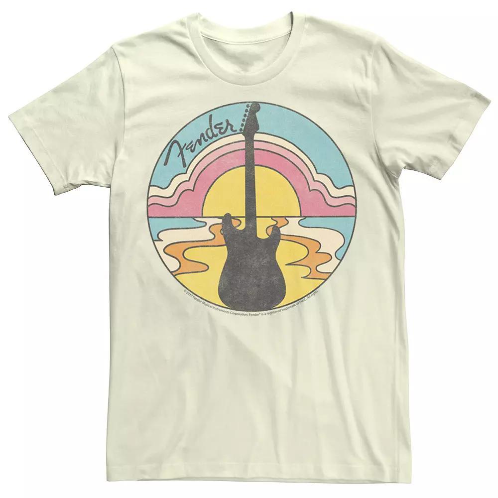 Men's Fender Groovy Sunset Logo Graphic Tee,  Product Image