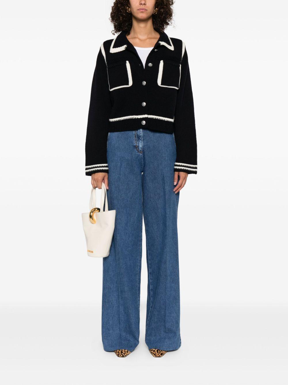 button-fastening jeans Product Image