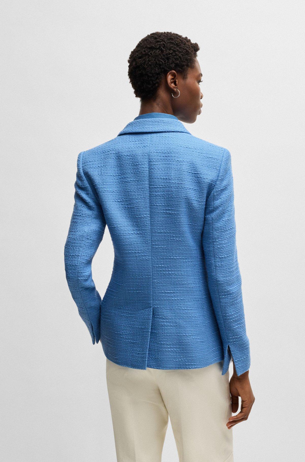 Slim-fit blazer in tweed Product Image