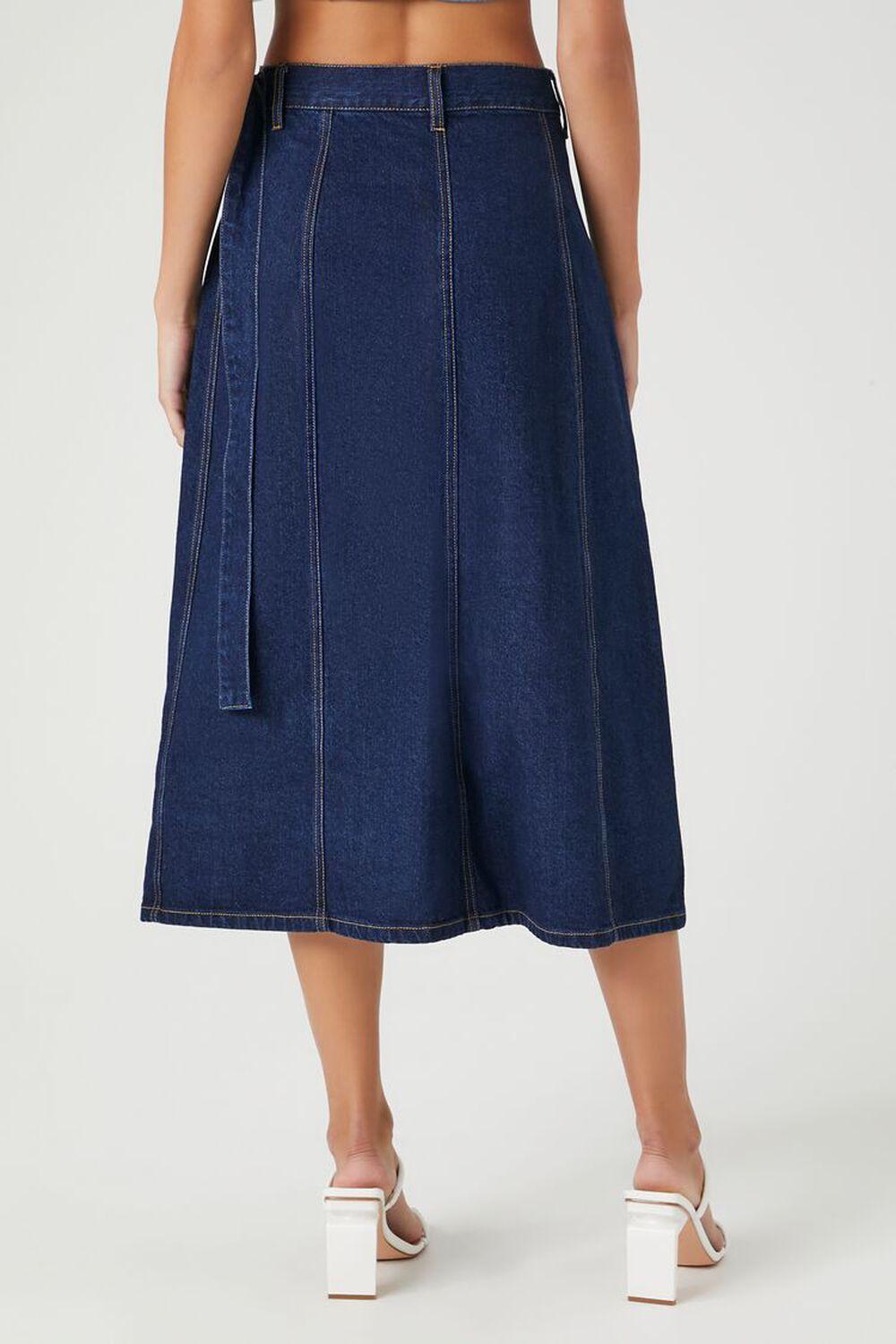 Denim Midi Skirt | Forever 21 Product Image