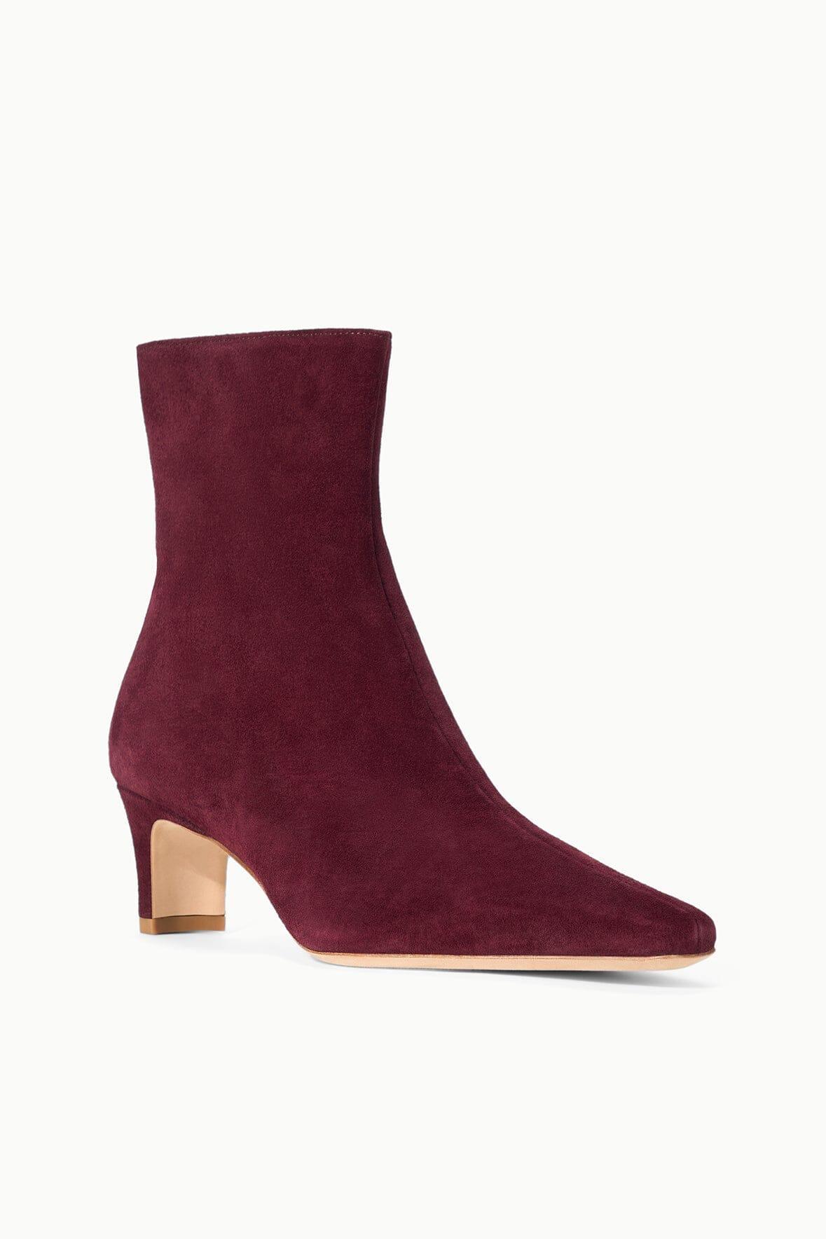 WALLY ANKLE BOOT | SYRAH SUEDE Product Image