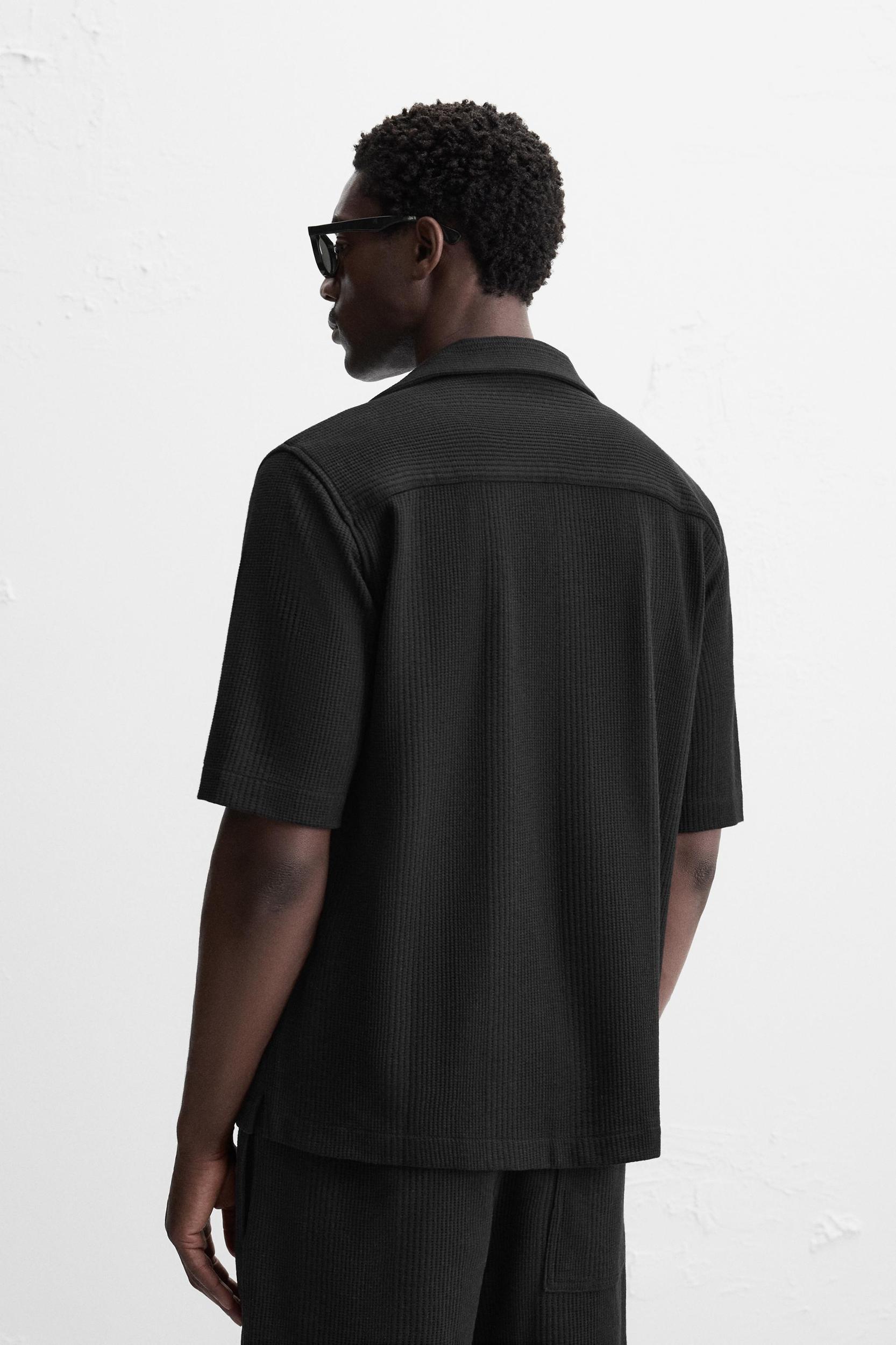 STRIPED JACQUARD SHIRT Product Image