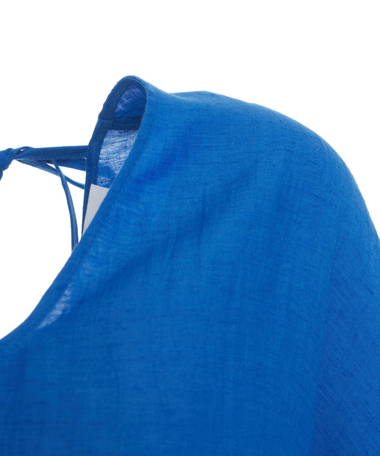 Blouse in linen blend Product Image