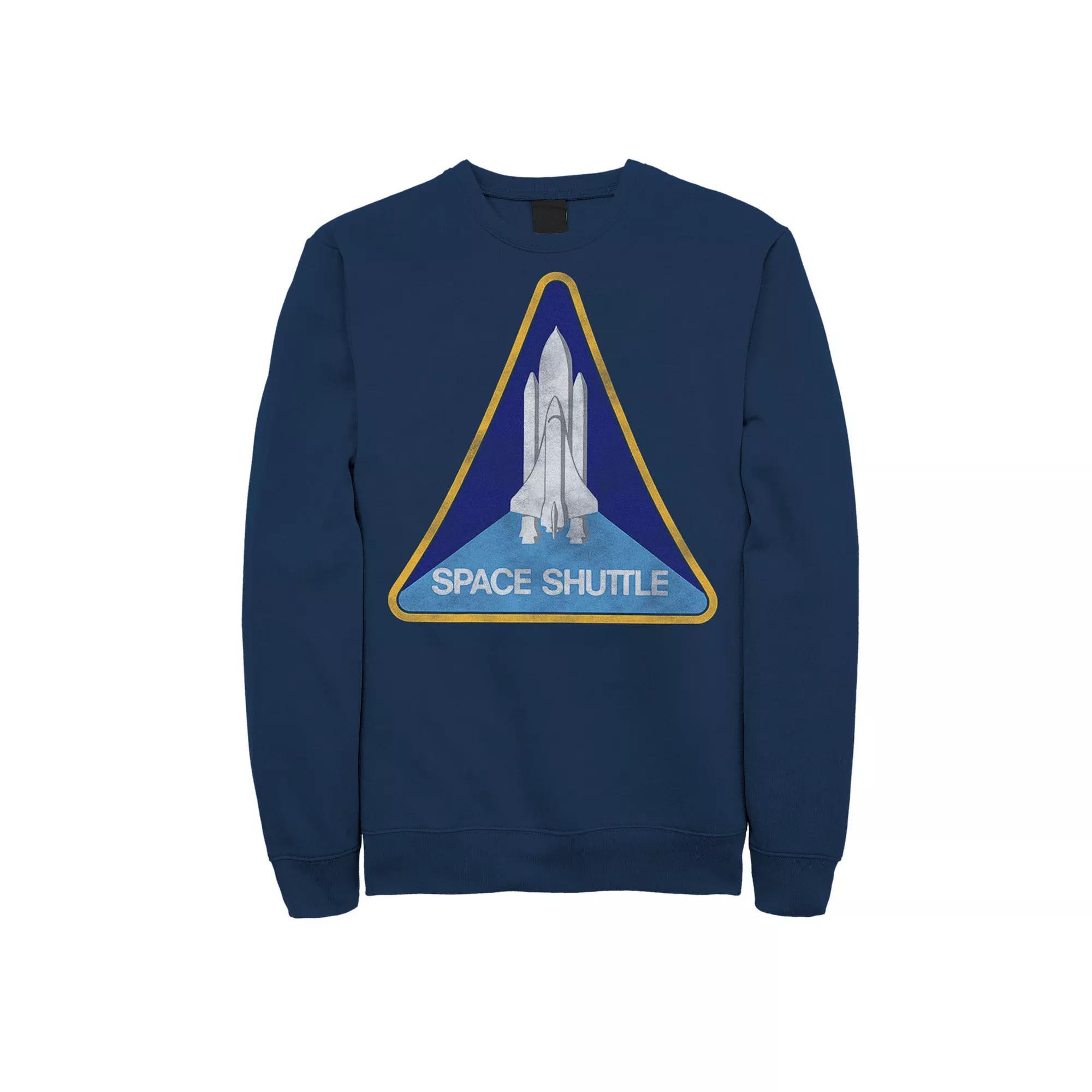 Men's NASA Space Shuttle Triangle Emblem Sweatshirt,  Product Image