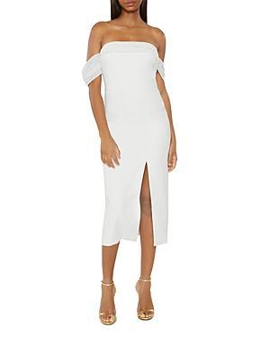 Likely Paz Off The Shoulder Midi Dress Product Image