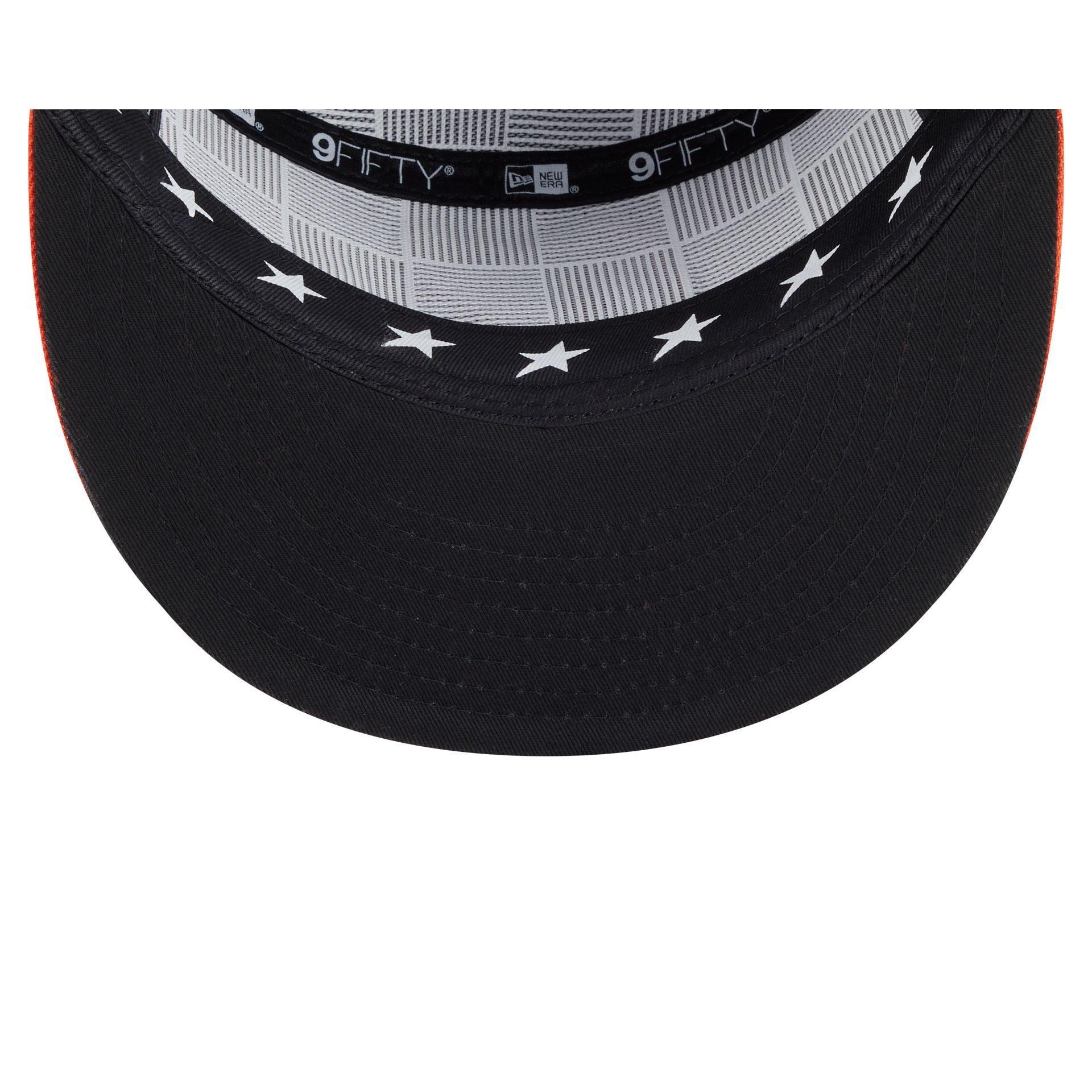 Baltimore Orioles 2025 All-Star Game Split Panel 9FIFTY Snapback Hat Male Product Image