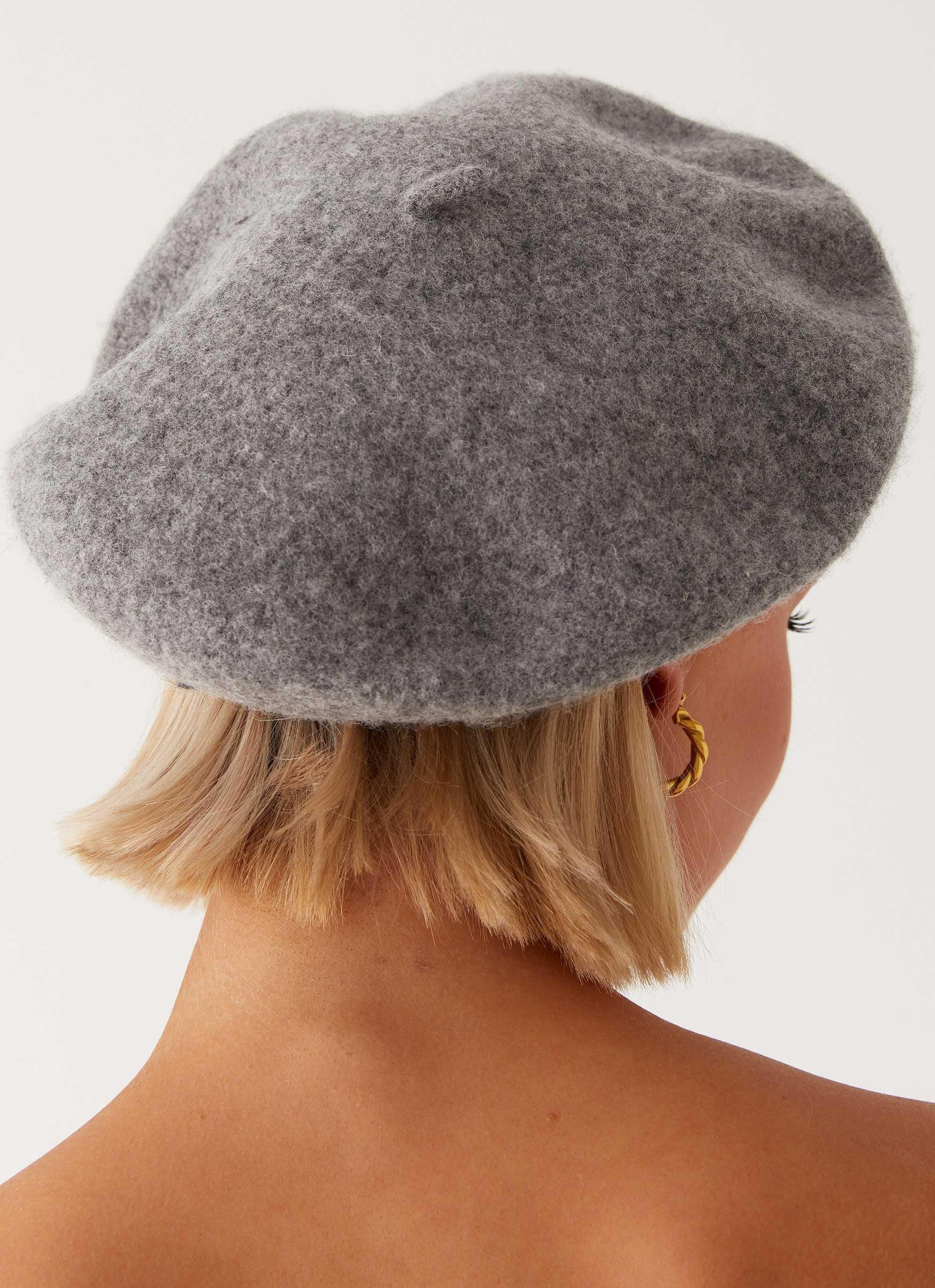 Lyon Beret - Grey Product Image