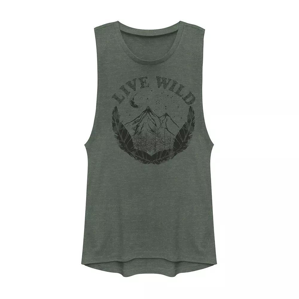 Juniors' "Spirit of '67 USA Rock Tour" Logo Muscle Tank Top, Girl's,  Product Image