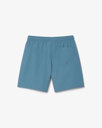 Mid Length Monochrome Swim Trunks Product Image