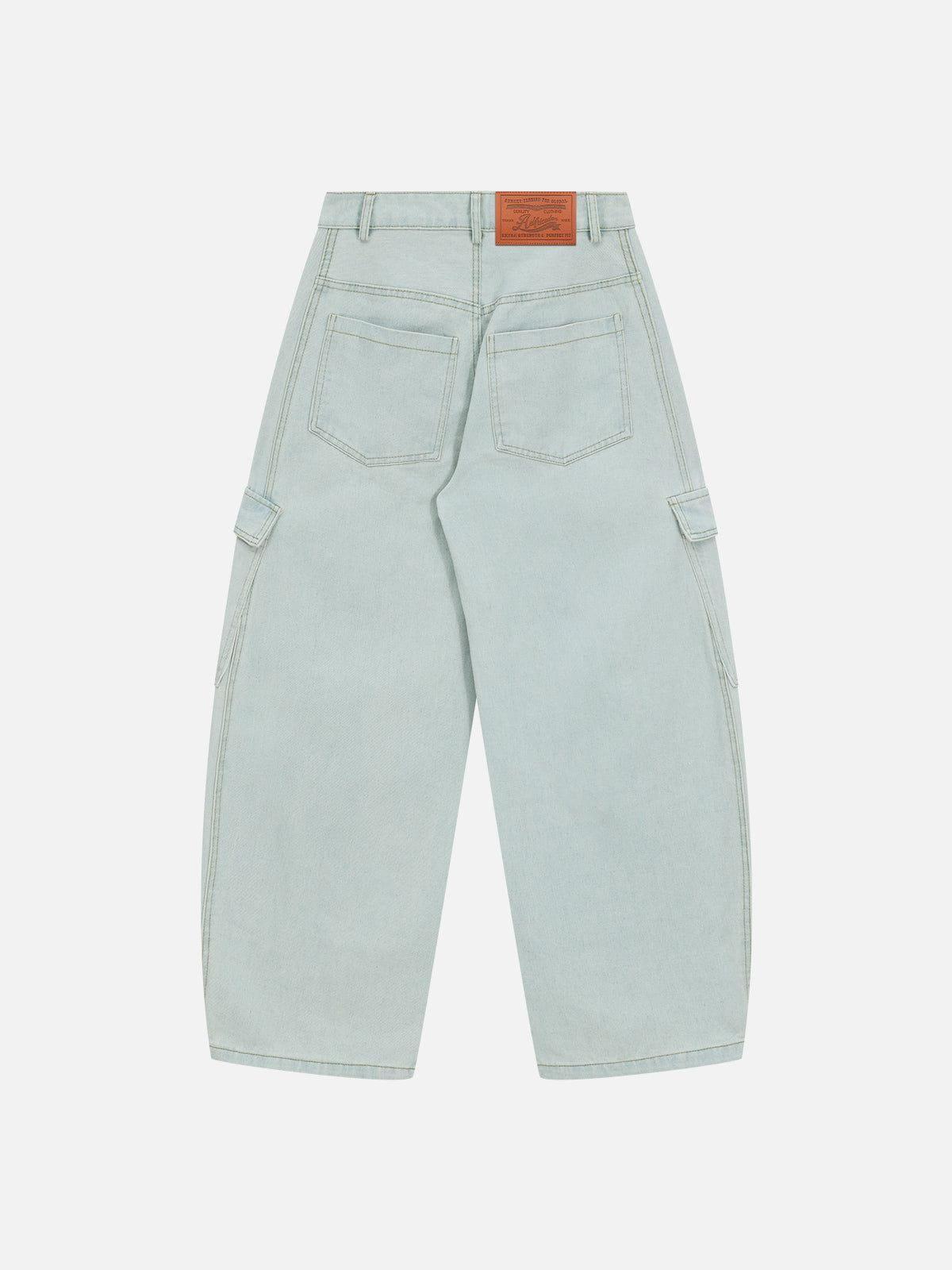 Aelfric Eden Multi Pocket Super Baggy Barrel Jeans Product Image