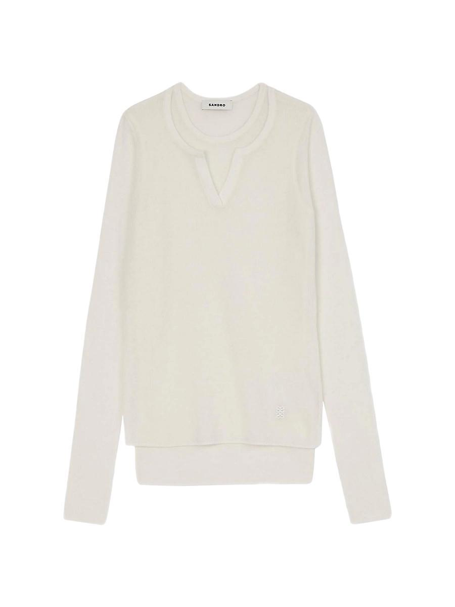 Womens Wool Layered Effect Jumper Product Image