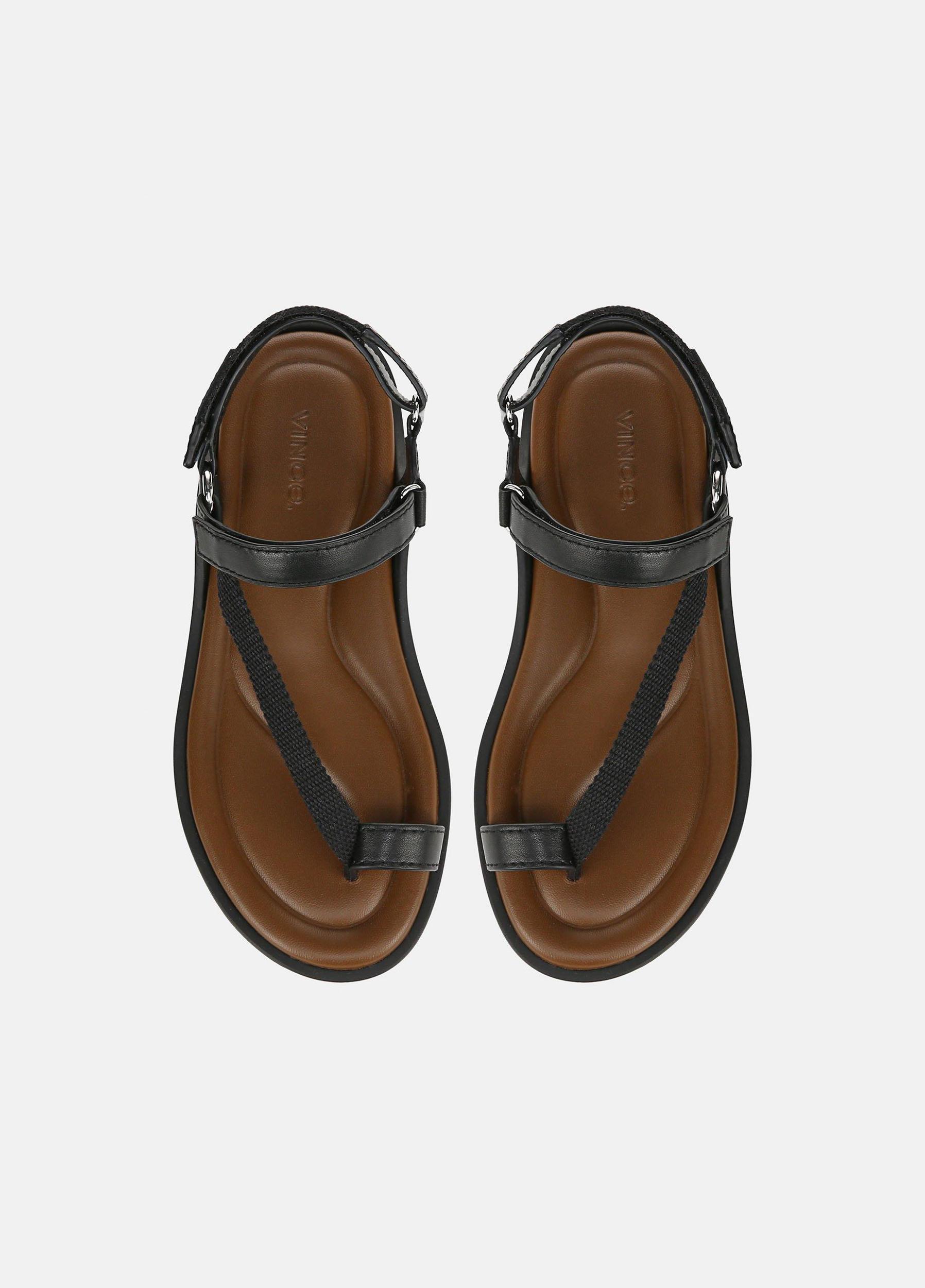Summer Leather & Canvas Sandal Product Image