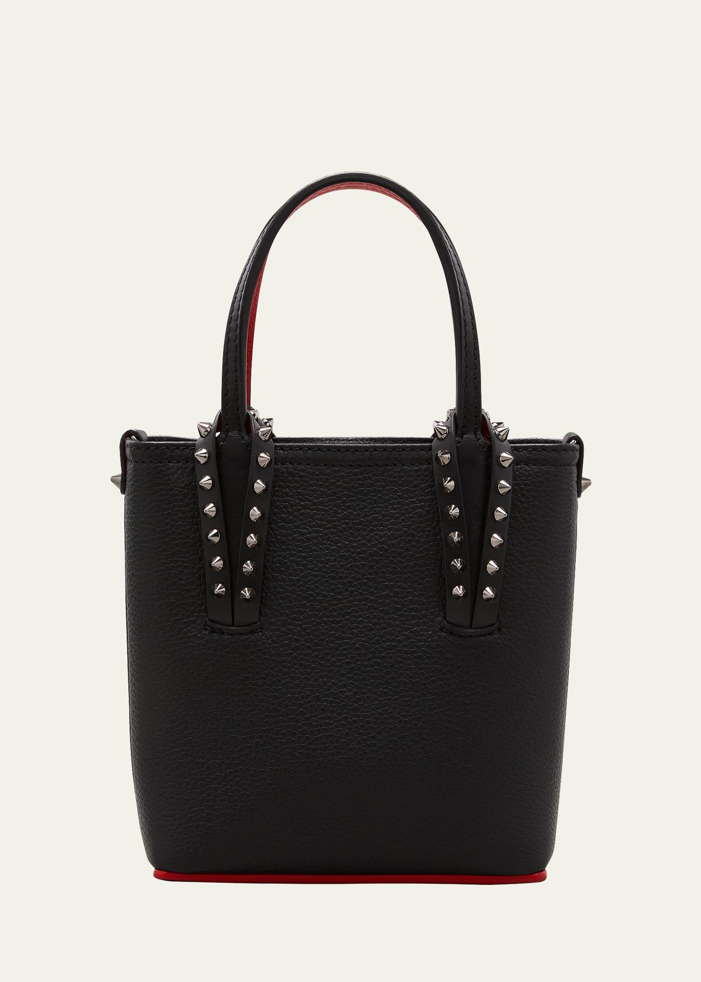 Cabata N/S Mini Tote in Grained Leather Product Image