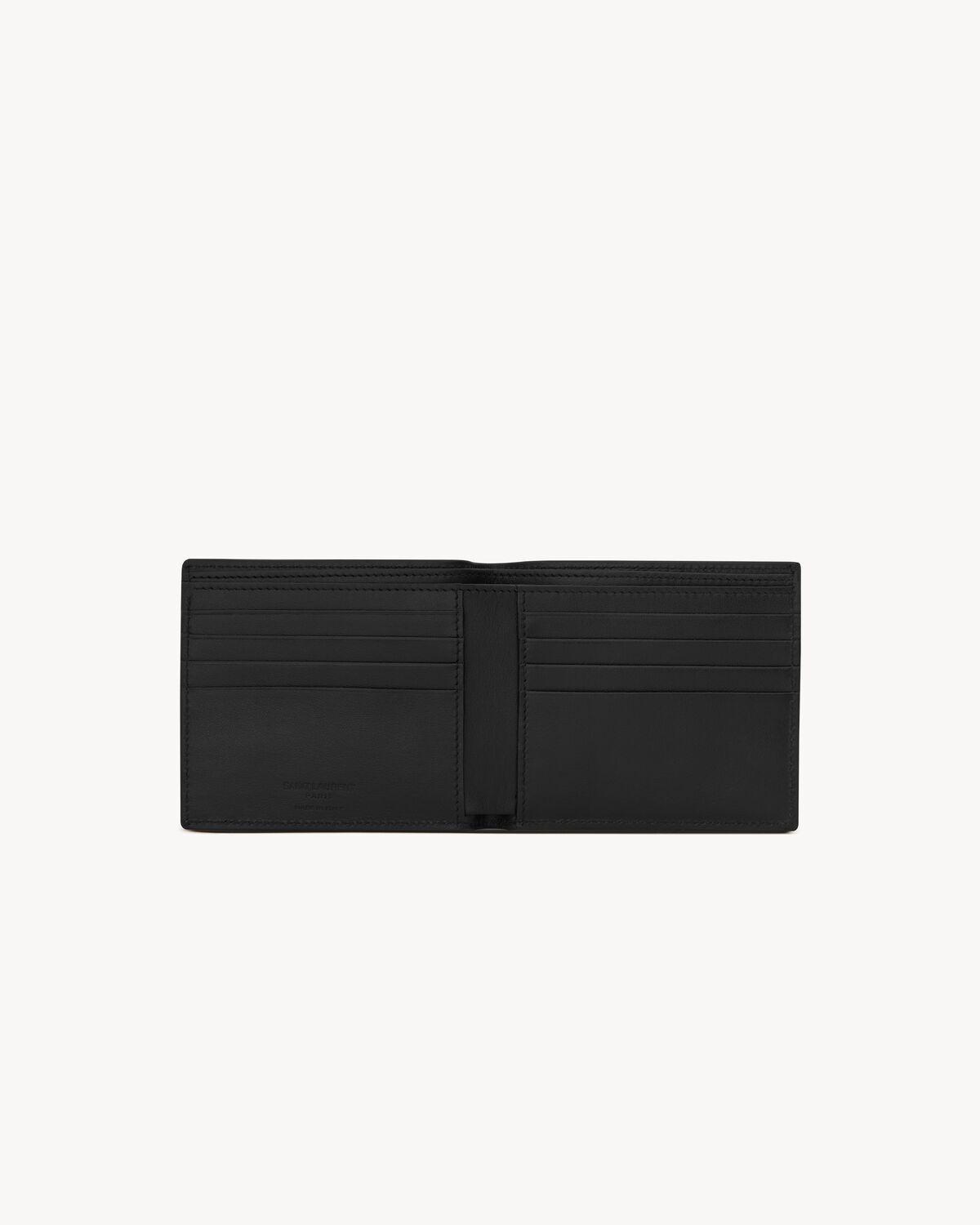 SAINT LAURENT PARIS East/West wallet in smooth leather | Saint Laurent | YSL.com Product Image