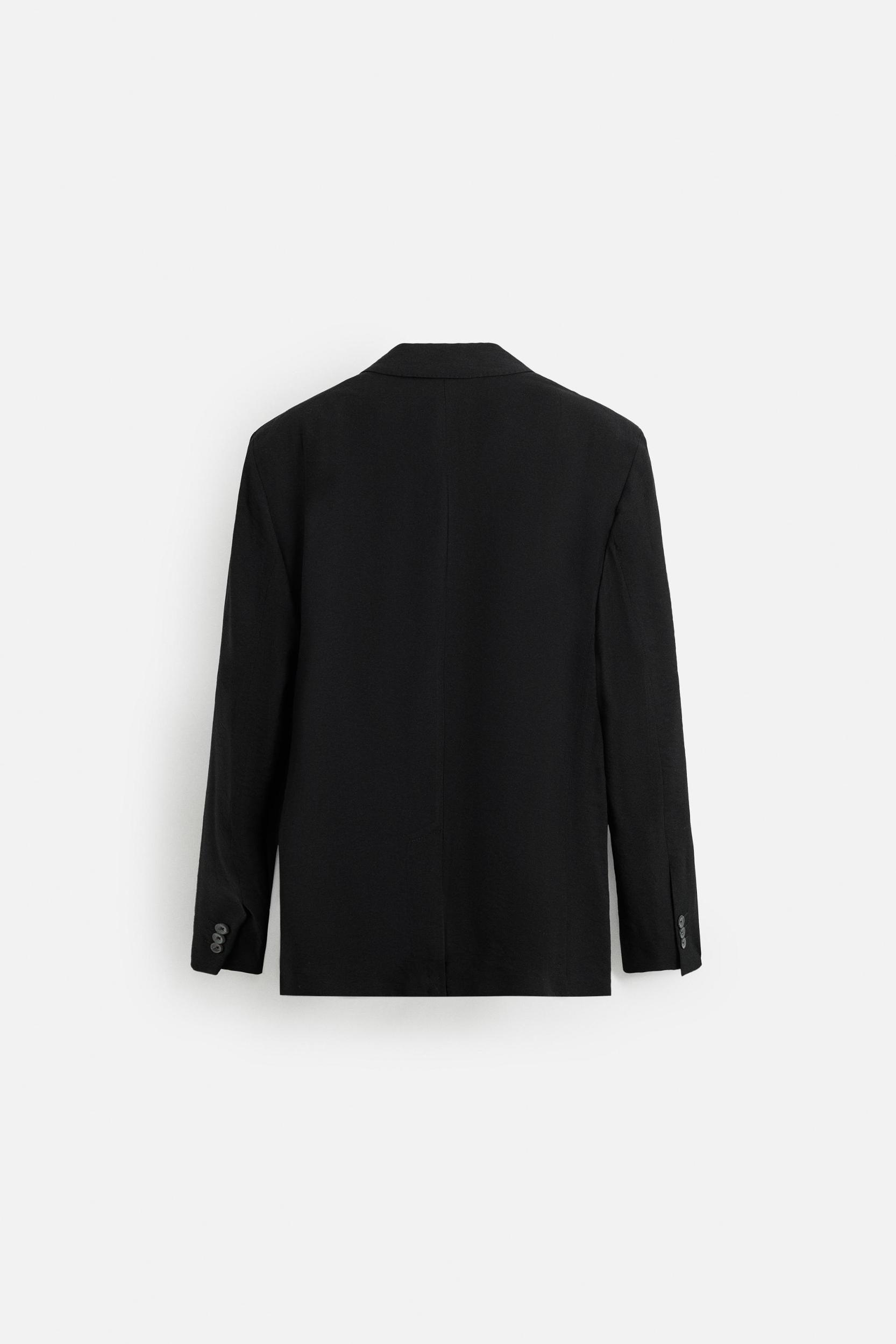 RELAXED FIT FLUID BLAZER Product Image