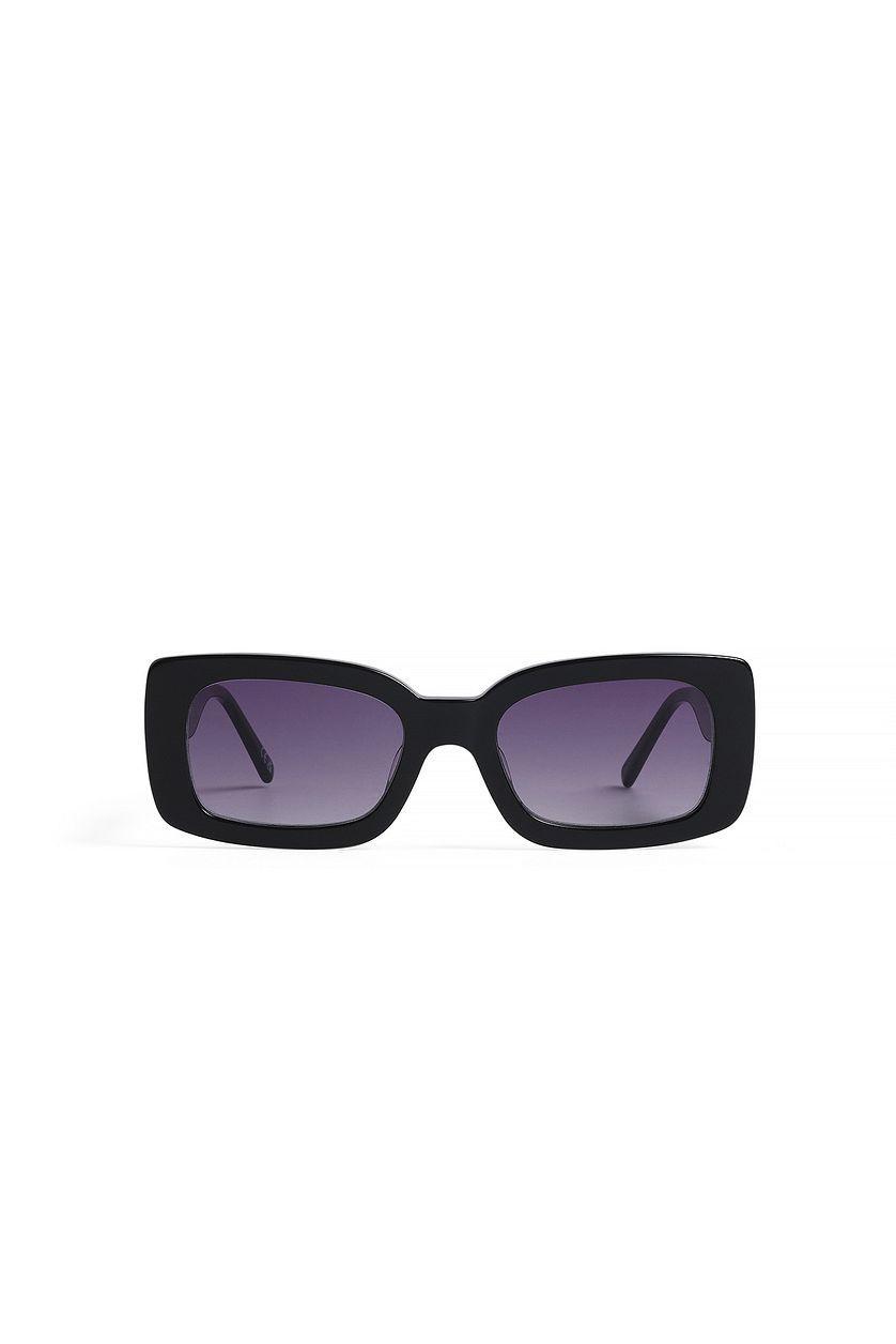 Rectangular Acetate Sunglasses Product Image