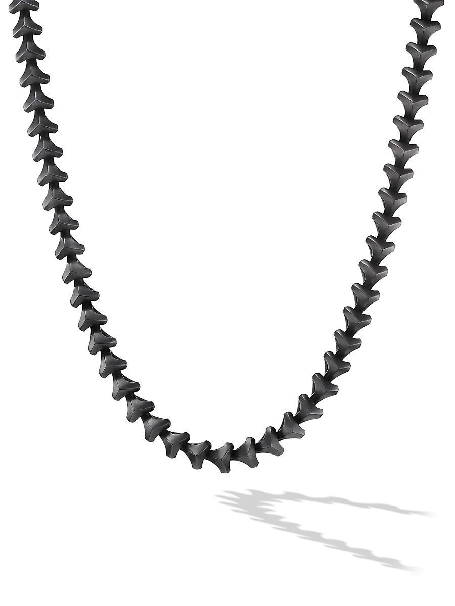 Mens Armory Necklace in Titanium Product Image