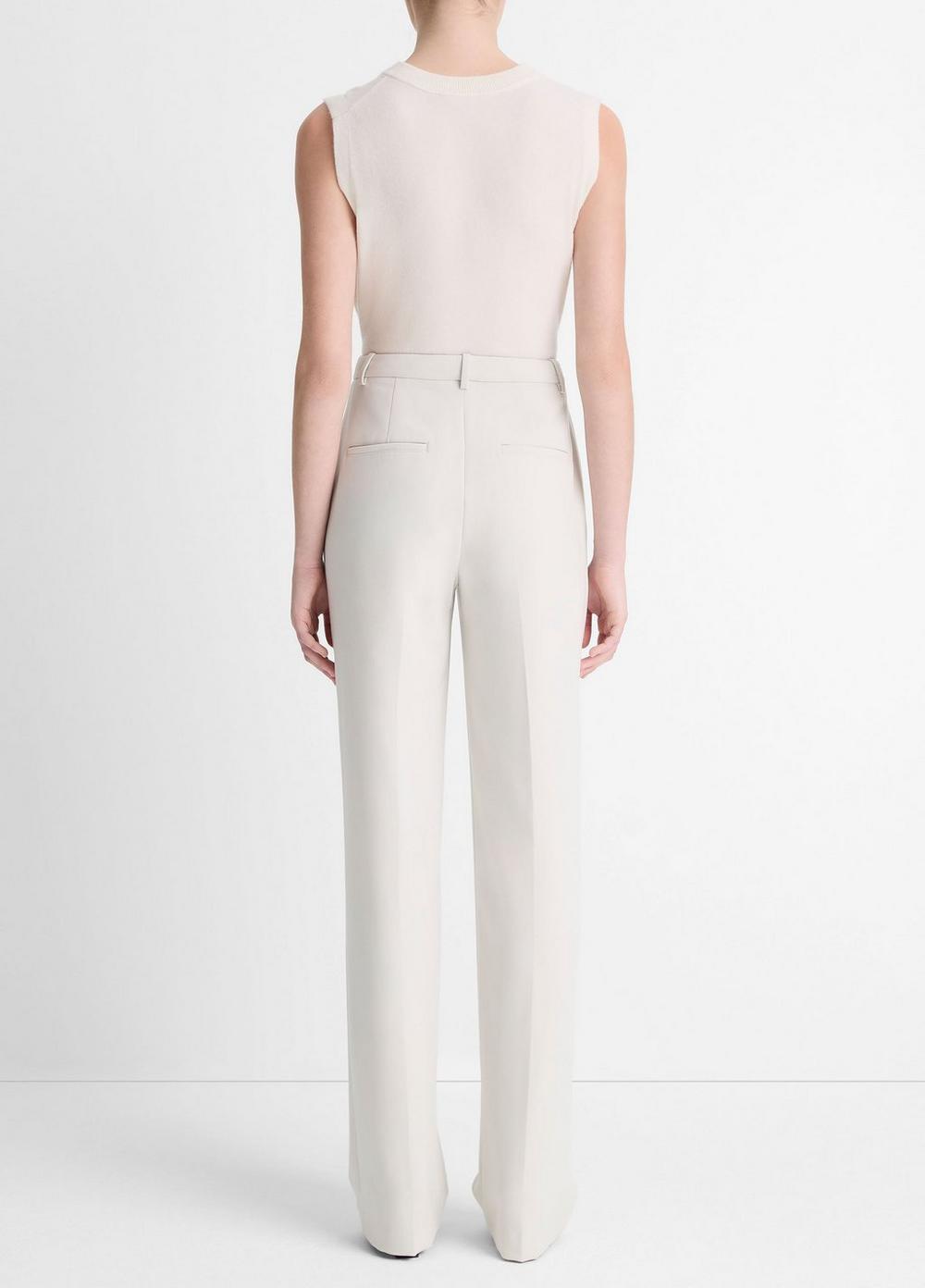 Soft Sculpture High-Rise Straight-Leg Trouser Product Image