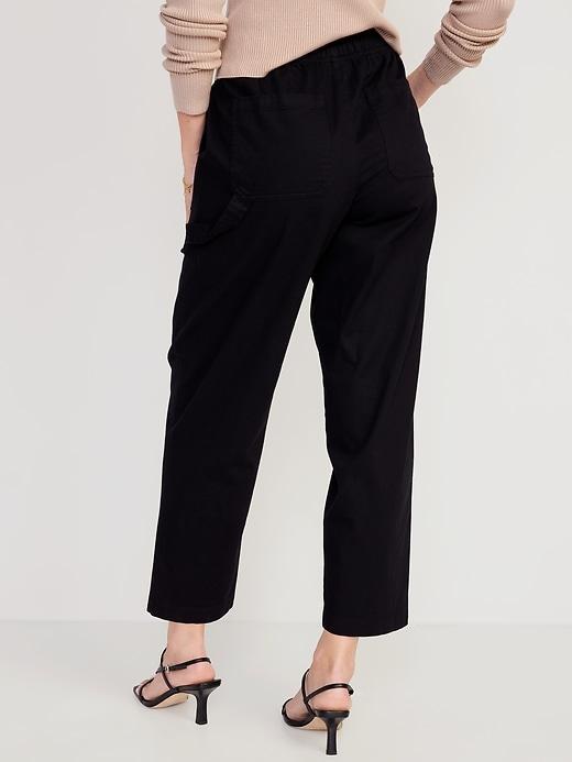 High-Waisted Pulla Utility Pants Product Image