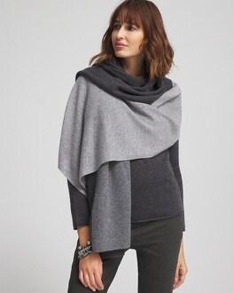 Colorblock Cashmere Wrap Product Image