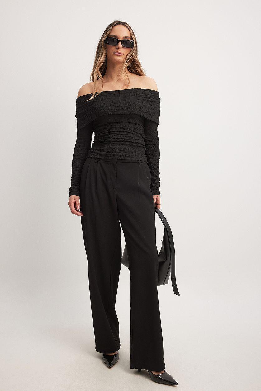 Off Shoulder Structured Top Product Image