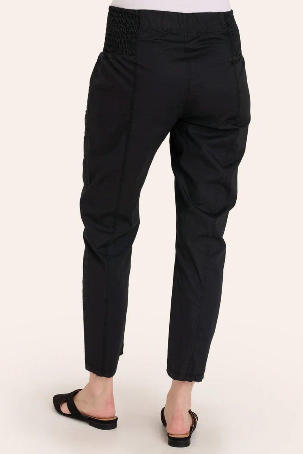 Black Poplin Pant Product Image