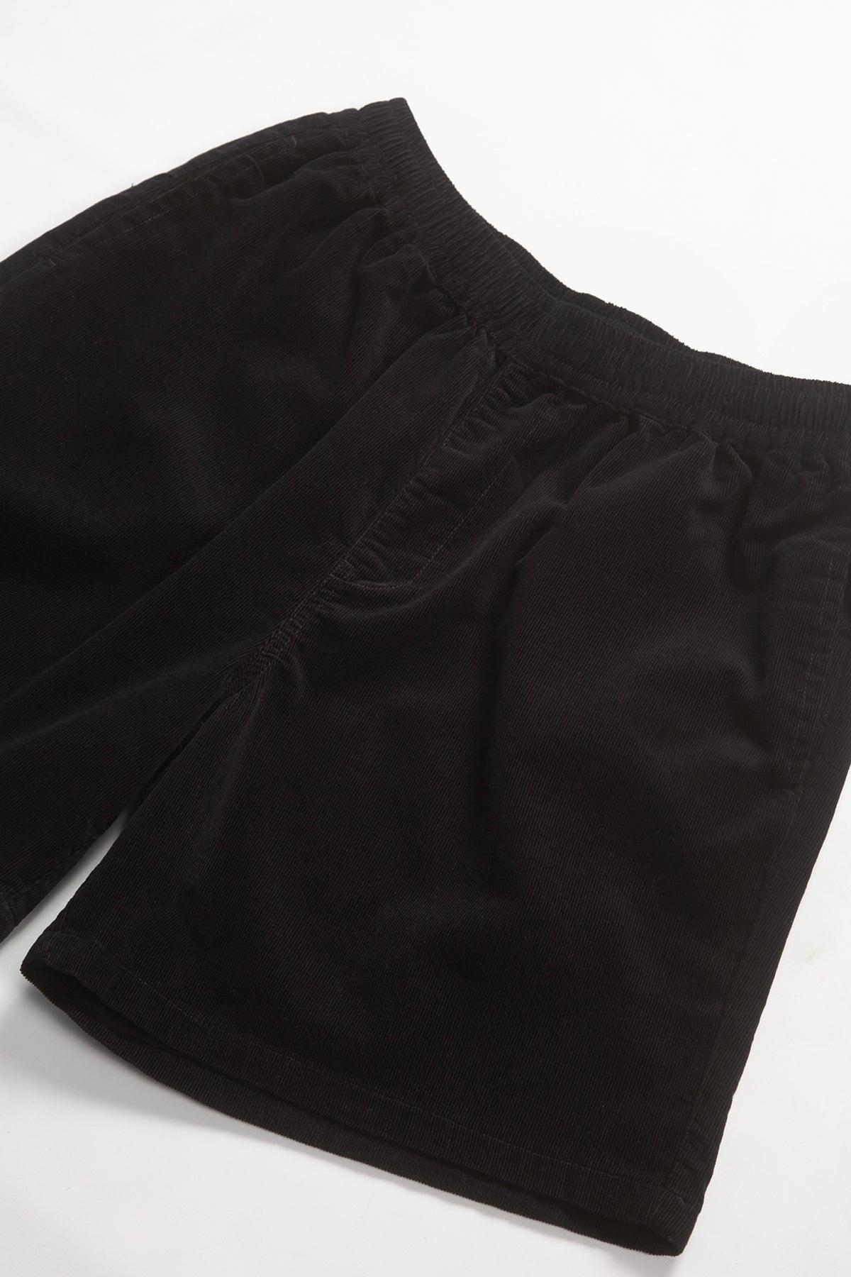 Blacksmith - Corduroy Easy Shorts - Black Product Image