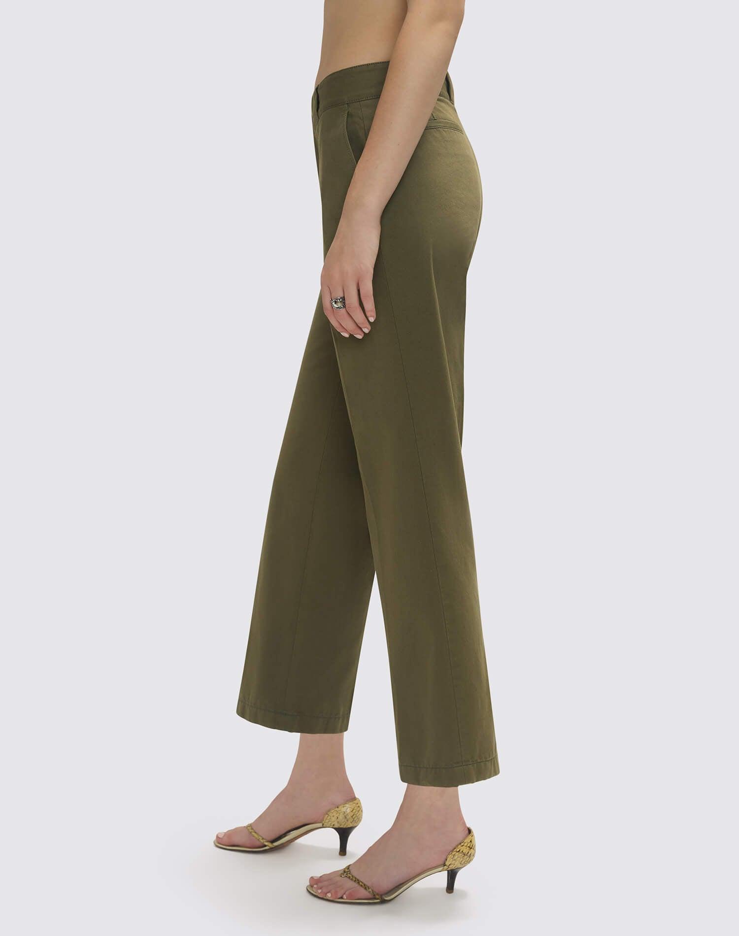 The Ollie Pant - Army Green Product Image
