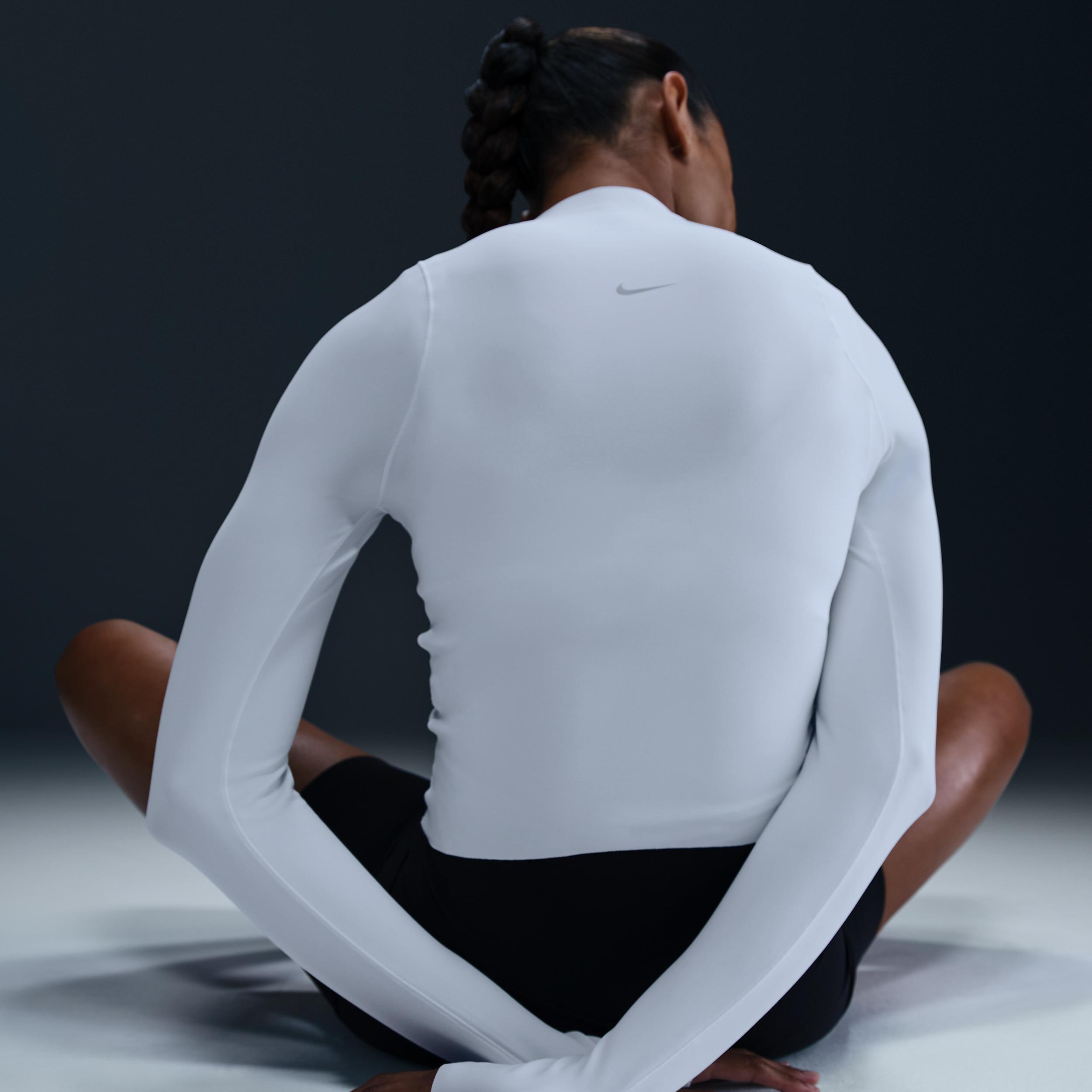 Nike Women's Zenvy Dri-FIT Long-Sleeve Top Product Image