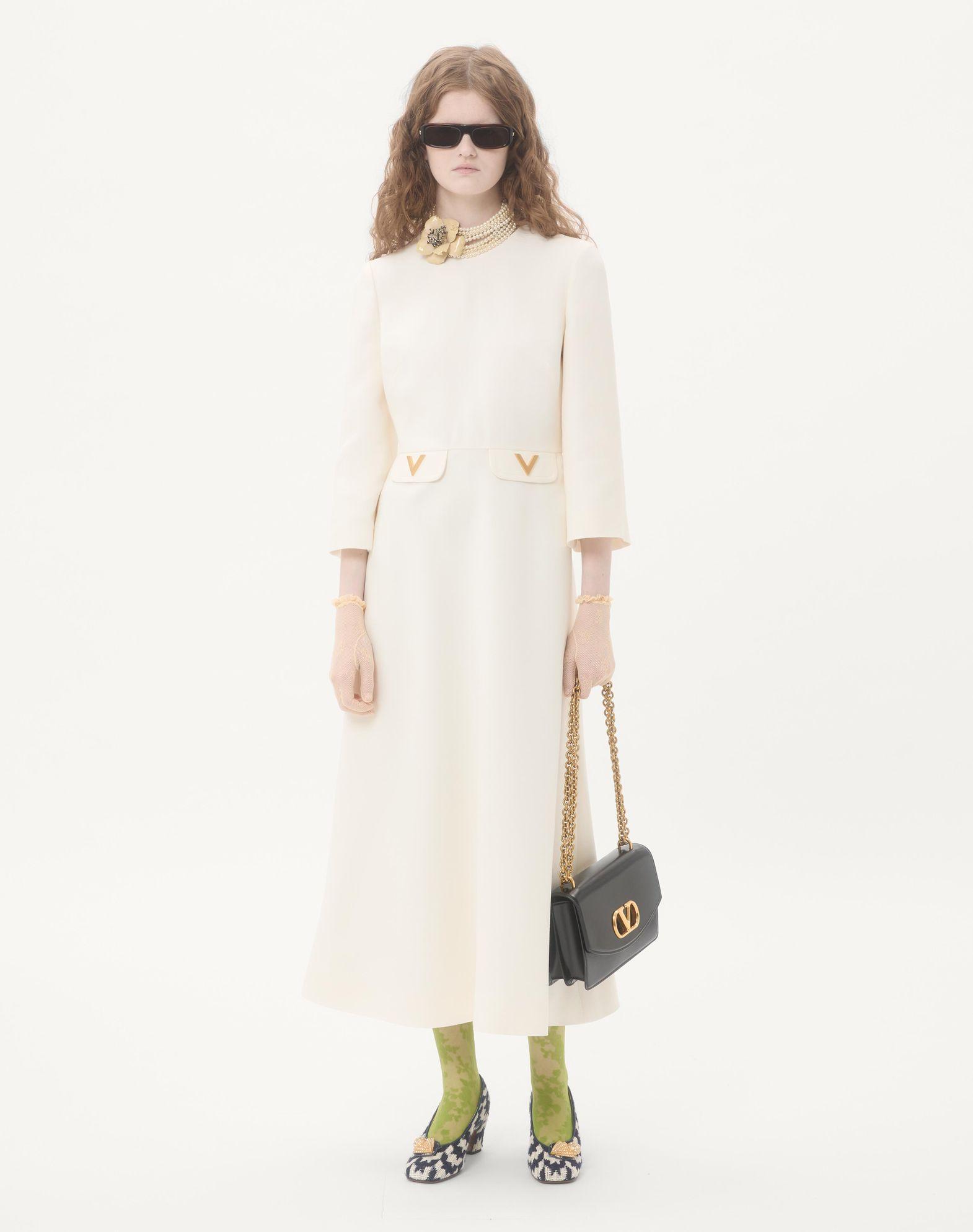 Crepe Couture Midi Dress Product Image