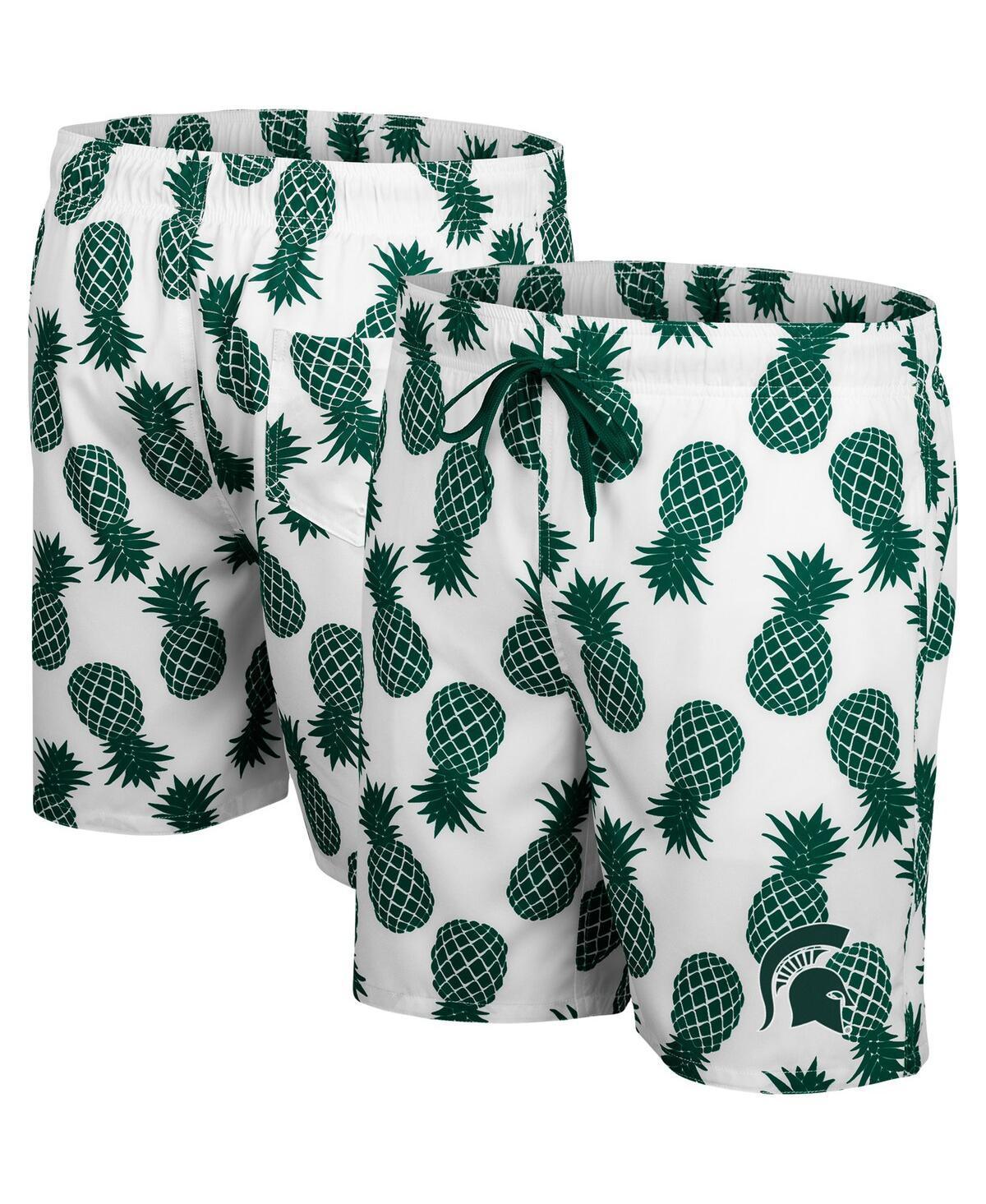 Mens Colosseum /Navy Ole Miss Rebels Pineapple Swim Shorts Product Image