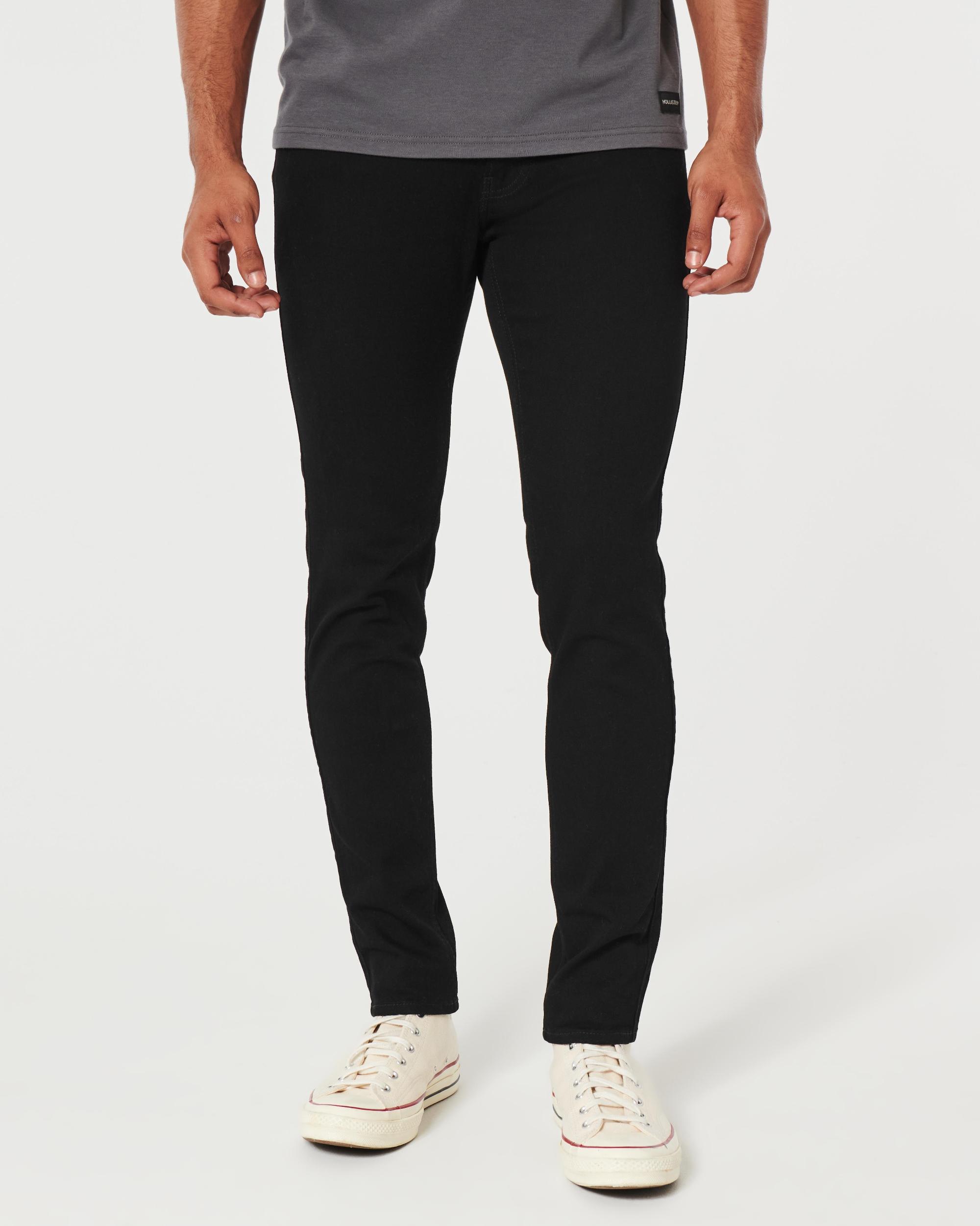 Black No Fade Skinny Jeans Product Image