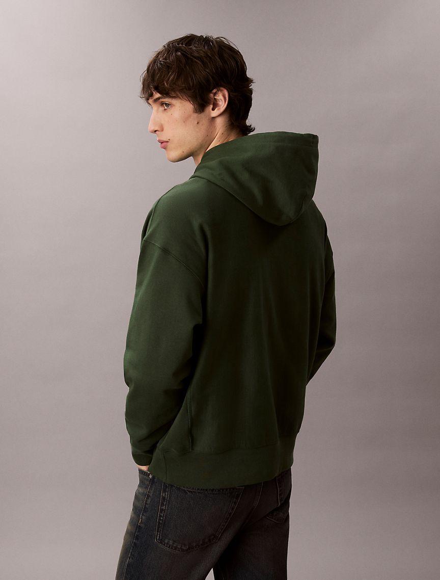 Monogram Logo Premium Fleece Hoodie Product Image