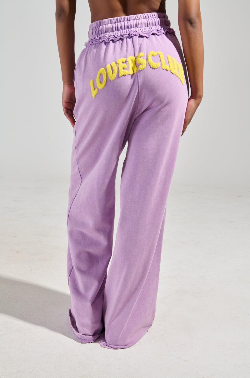 LOVERS CLUB WIDE LEG JOGGER Product Image