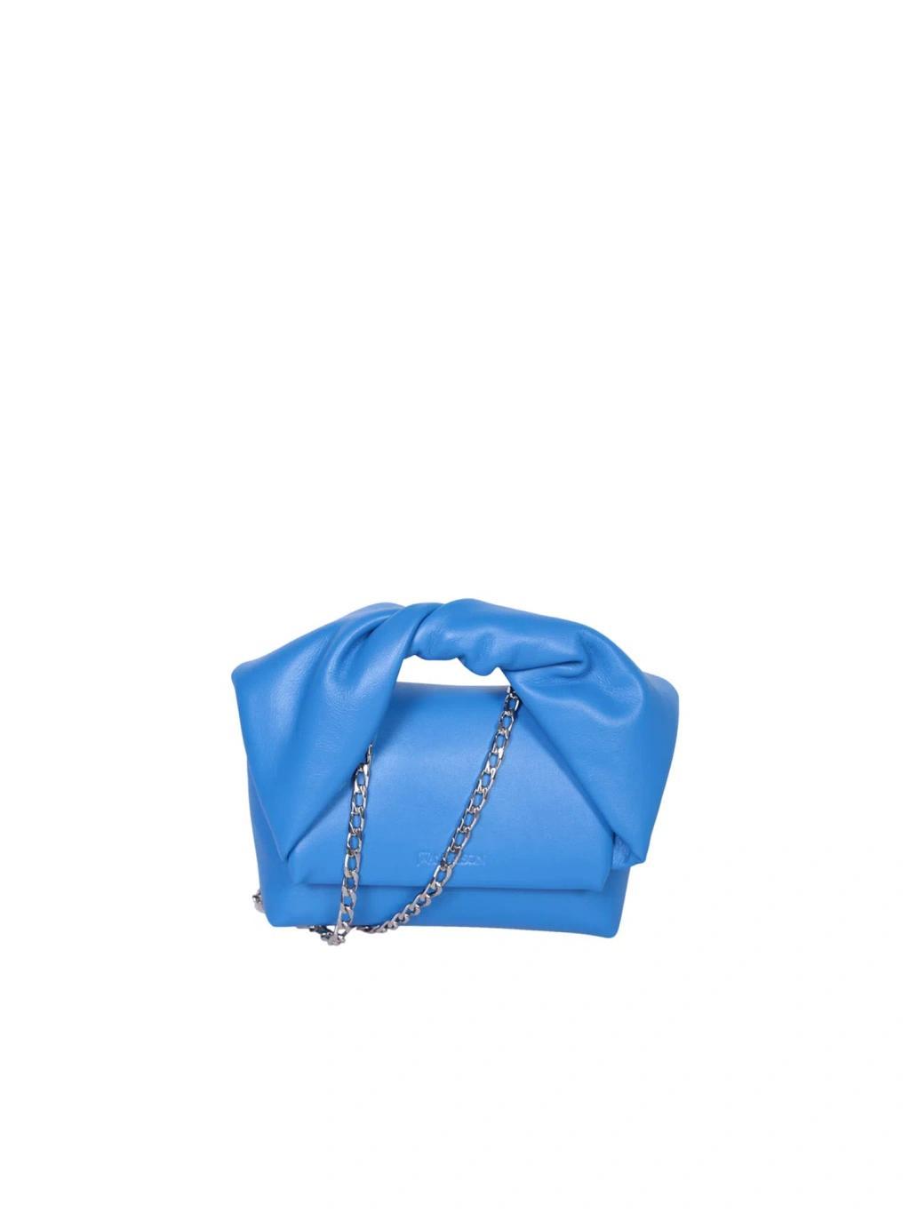 JW ANDERSON Twister Small Light Blue Bag Product Image