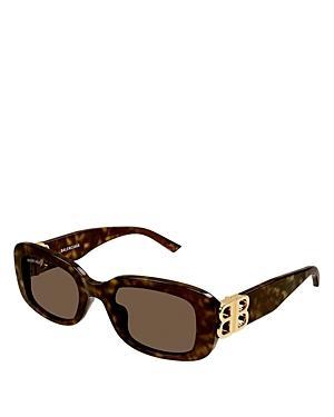 Womens 49MM Rectangle Sunglasses Product Image