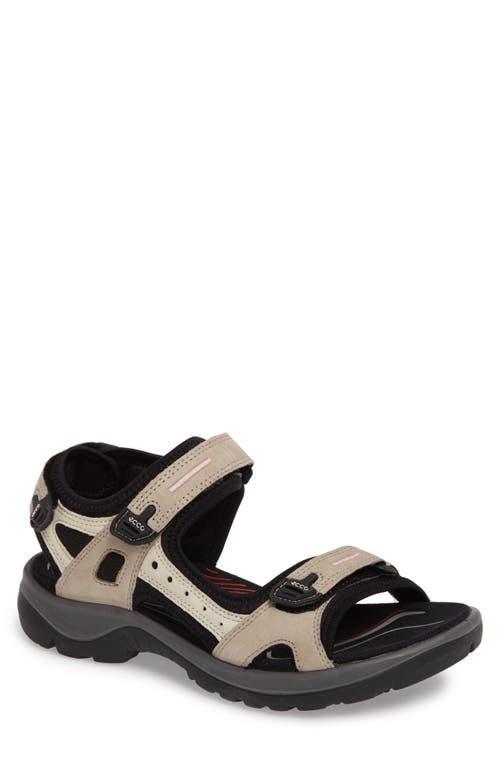 ECCO Yucatan Adjustable Strap Leather Sandals Product Image