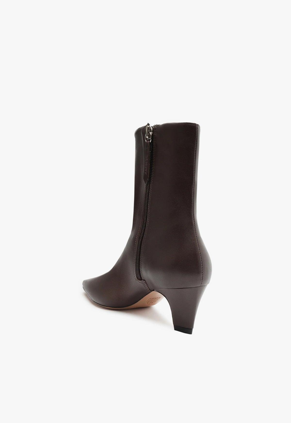 Dellia Nappa Leather Bootie Female Product Image