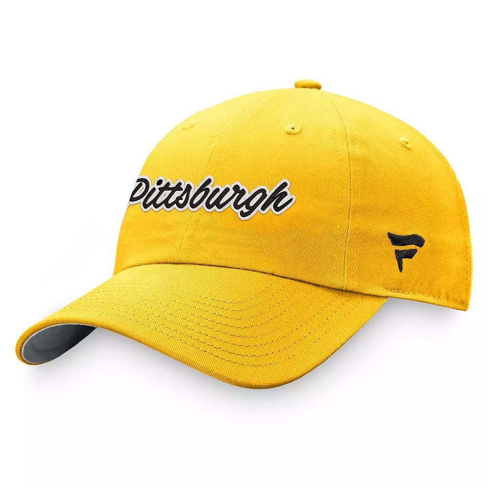 Women's Fanatics Branded Gold  Pittsburgh Penguins Breakaway Adjustable Hat Product Image